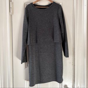 Grey sweater dress “2 piece”.
